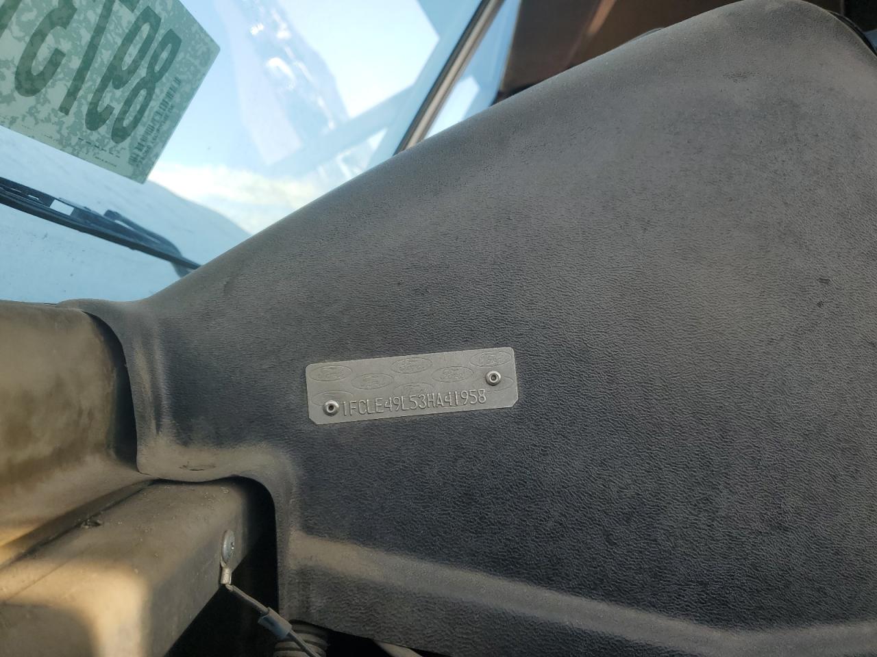 2003 Ford E450 Delivery Van VIN: 1FCLE49L53HA41958 Lot: 89731425