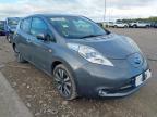 2016 NISSAN LEAF TEKNA 30KWH  for sale at Copart PETERLEE