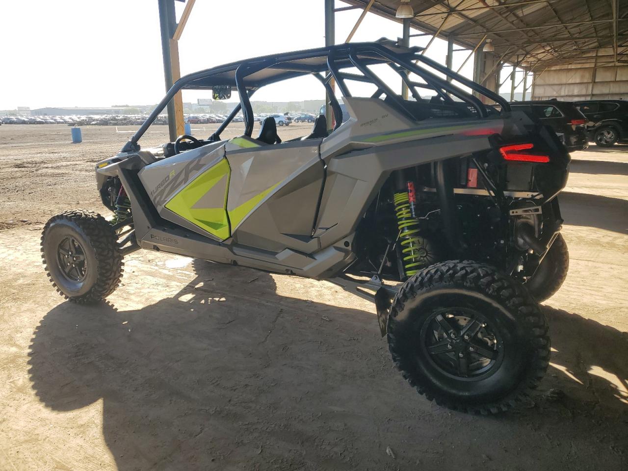 2022 Poal Rzr Turbo R 4 Ultimate - Dune Buggy grey null gas 3NSG4L928NG377301 photo #4