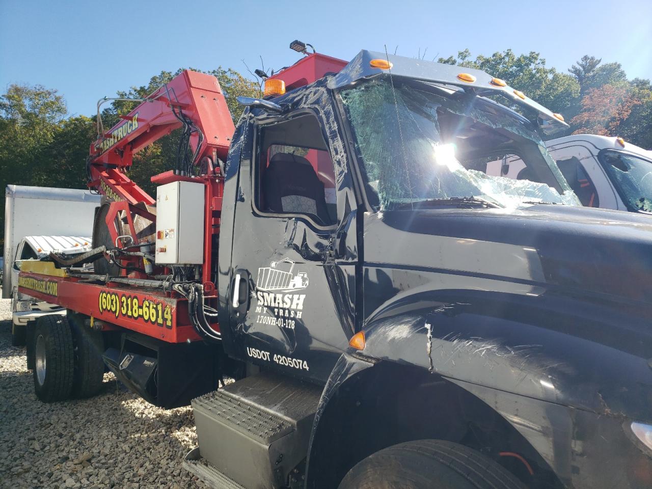 2023 International Hv607 - Flat Bed Truck VIN: 1HTEJMML1PH051178 Lot: 84866585