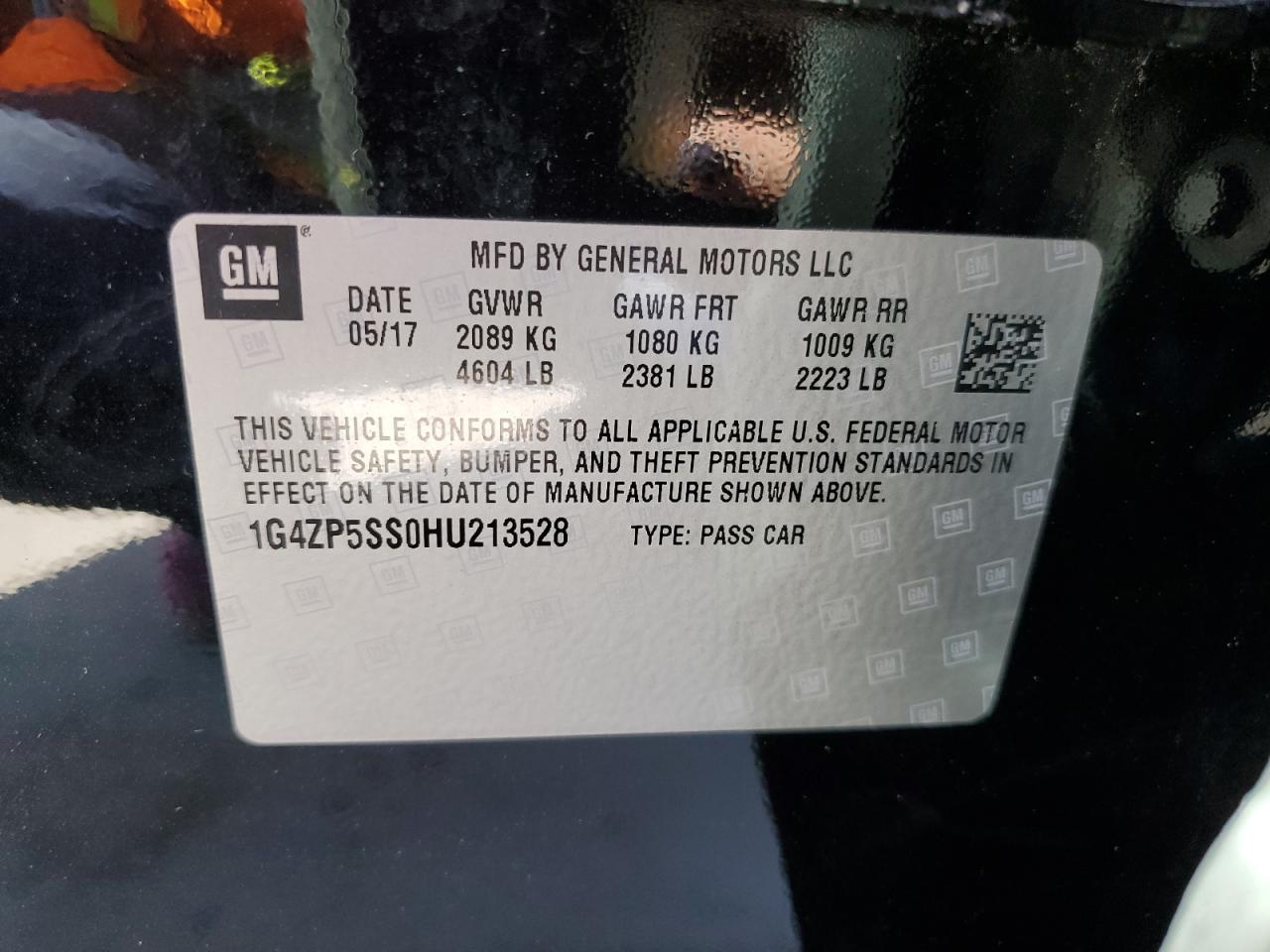 2017 Buick Lacrosse Essence VIN: 1G4ZP5SS0HU213528 Lot: 89664045