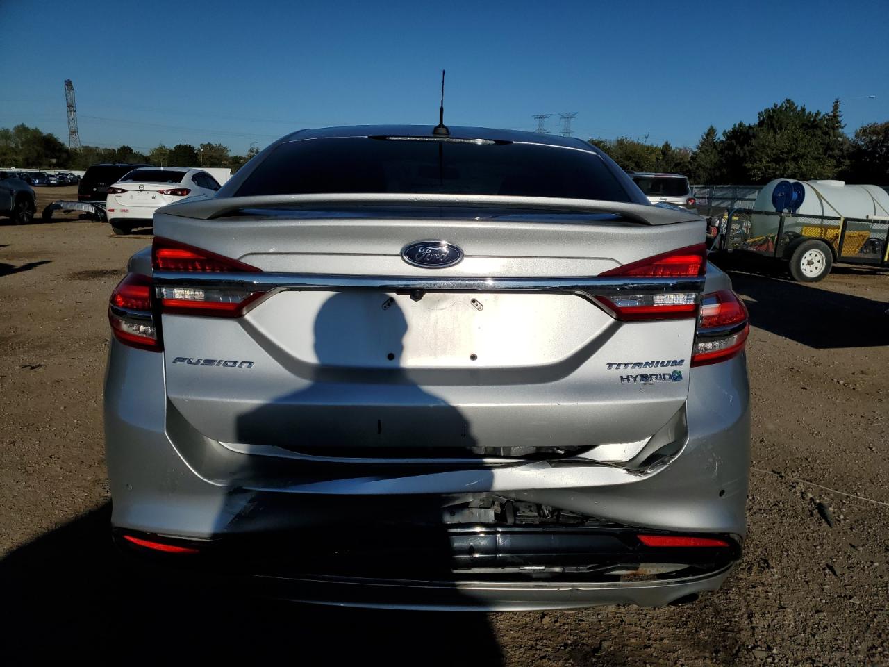 2018 Ford Fusion Titanium/Platinum Hev VIN: 3FA6P0RU6JR141237 Lot: 84933455