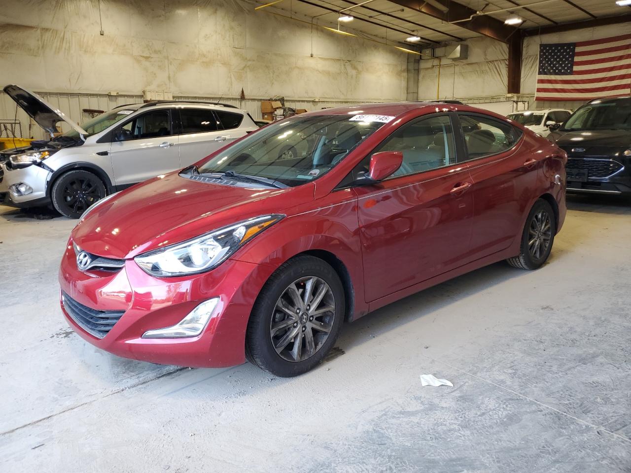 2016 Hyundai Elantra Se VIN: 5NPDH4AE7GH777042 Lot: 86123145