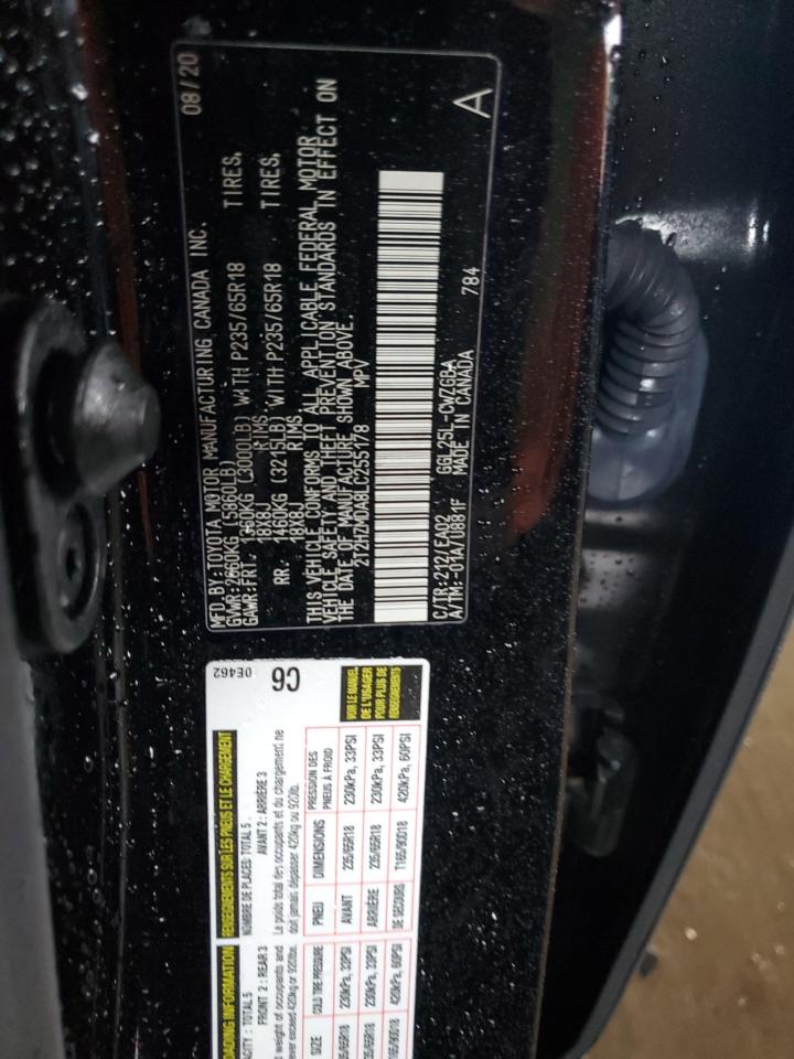 2020 Lexus Rx 350 VIN: 2T2HZMDA8LC255178 Lot: 90032955