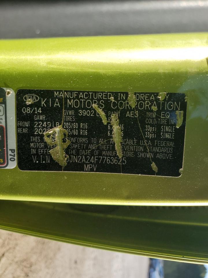 2015 Kia Soul VIN: KNDJN2A24F7763625 Lot: 84817775