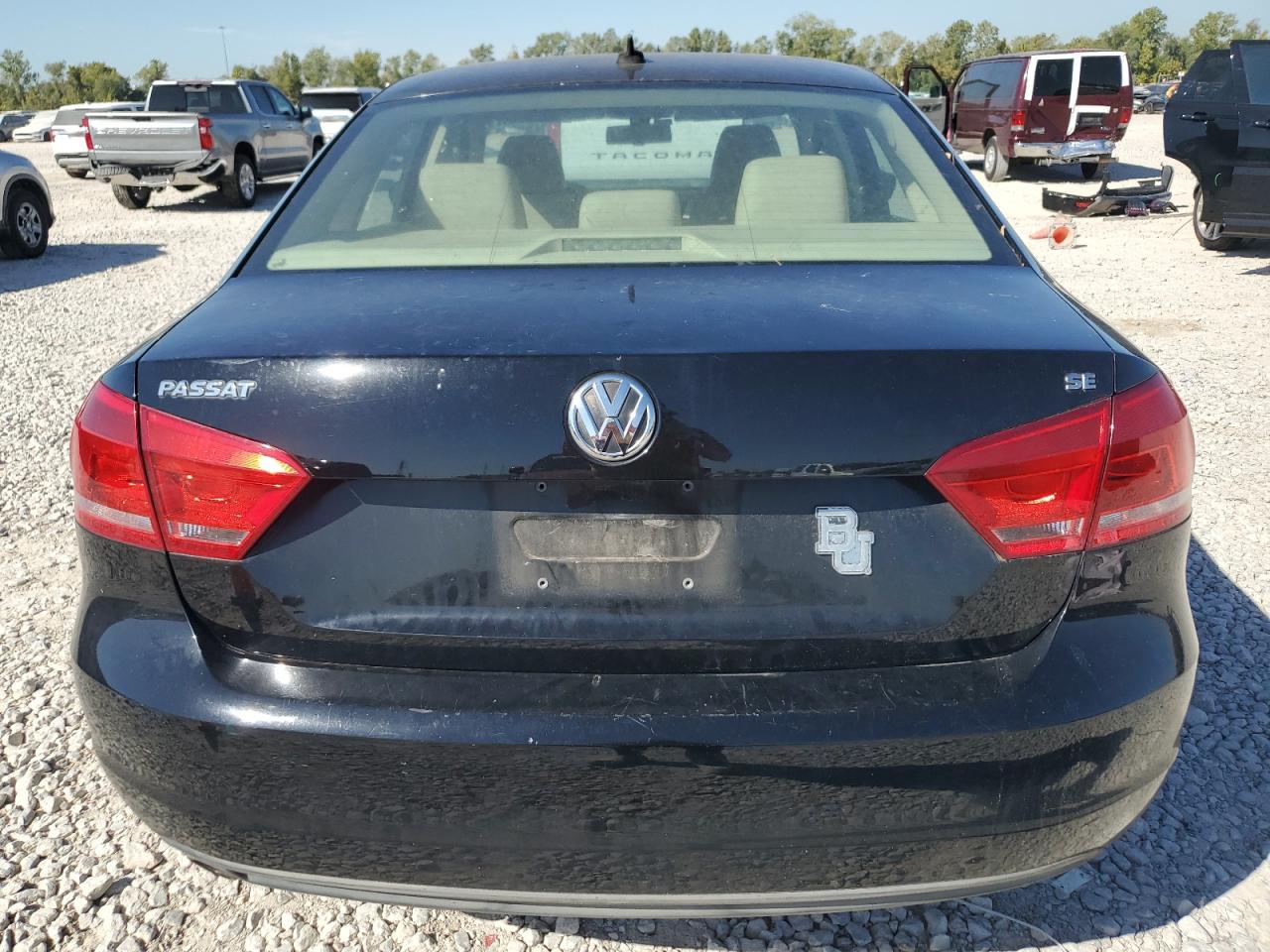 2014 Volkswagen Passat Se VIN: 1VWBH7A37EC017576 Lot: 87411935