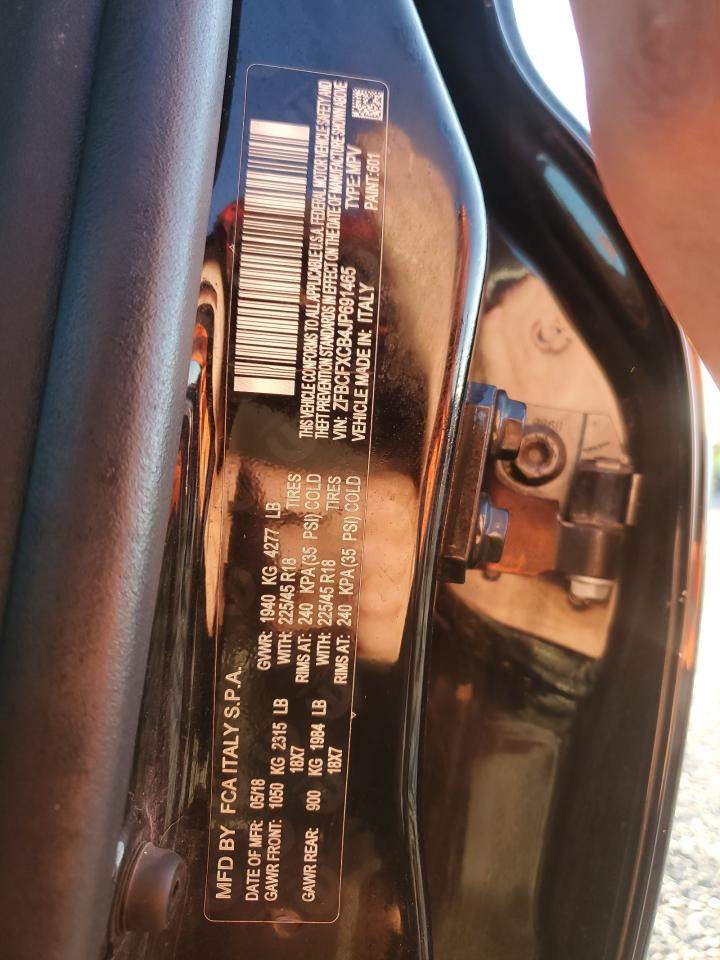 2018 Fiat 500X Trekking VIN: ZFBCFXCB4JP691465 Lot: 90983285