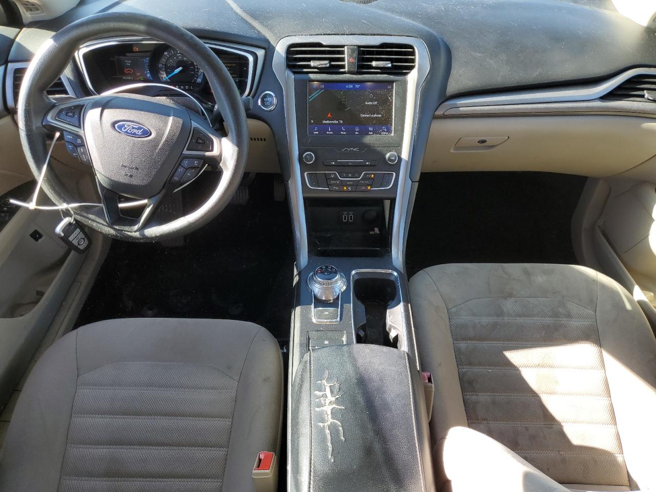 2019 Ford Fusion Se VIN: 3FA6P0LU6KR204962 Lot: 87258395