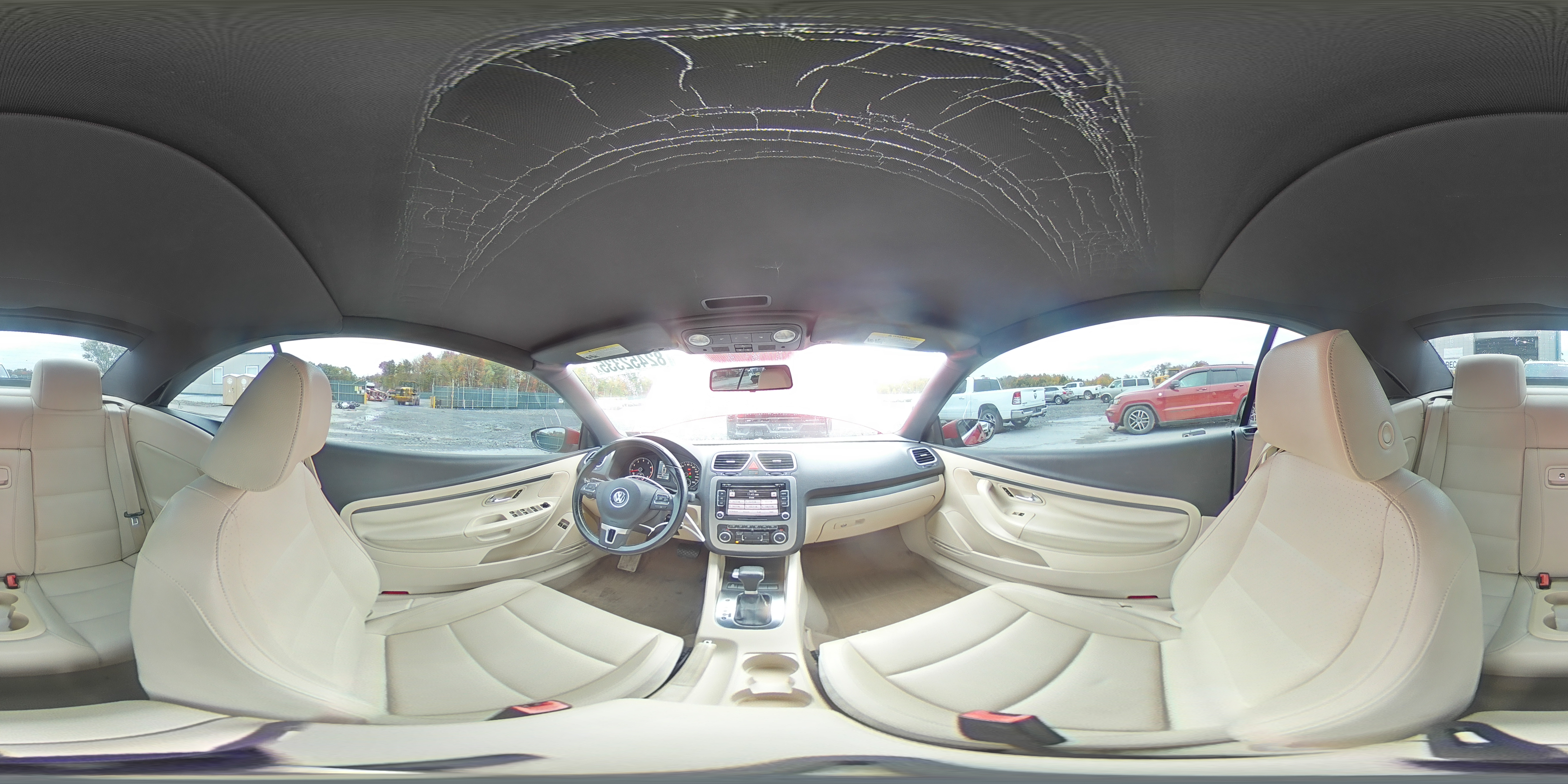 2011 Volkswagen Eos Komfort VIN: WVWBW7AH6BV002880 Lot: 82452335