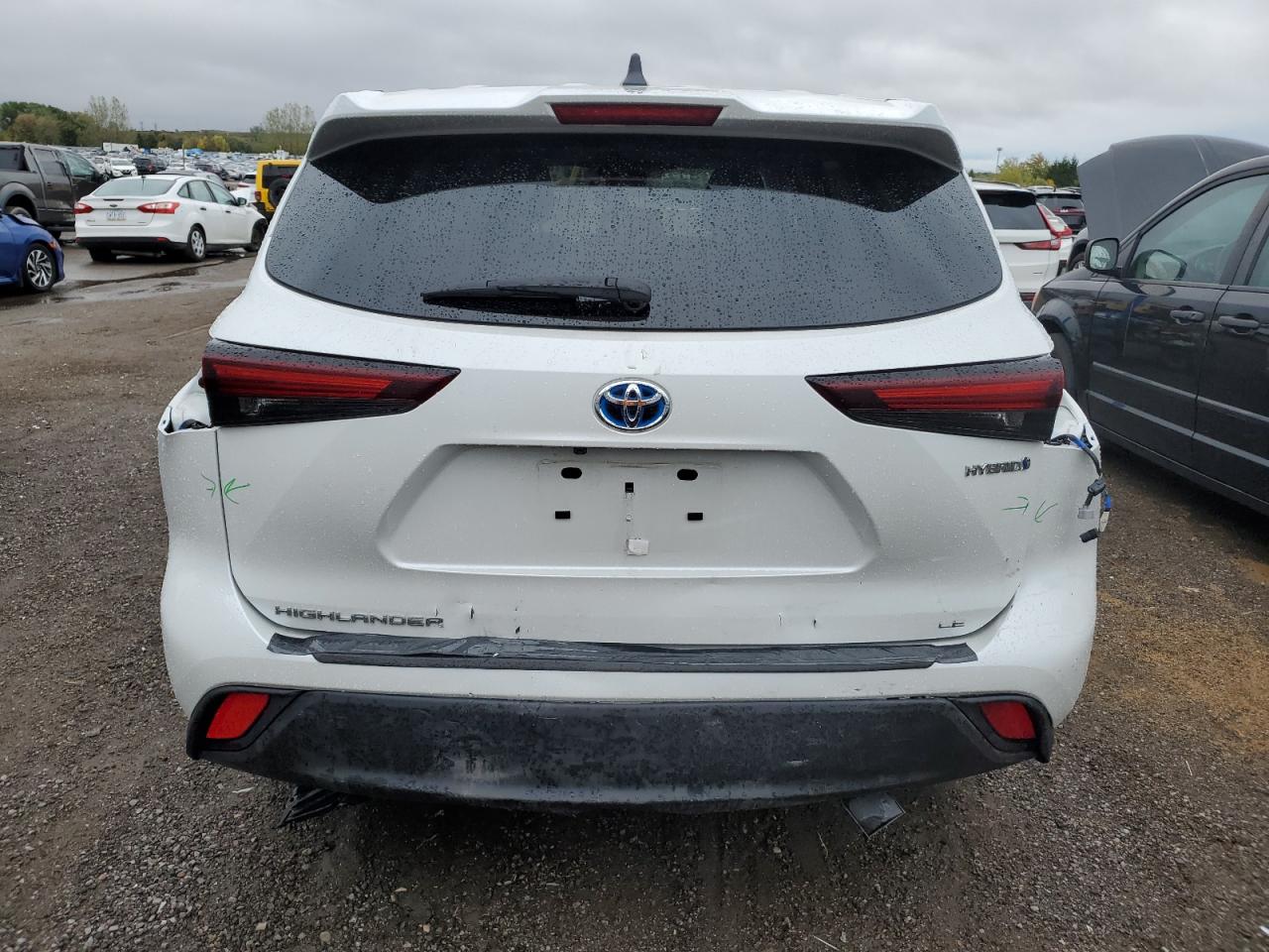 2024 Toyota Highlander Hybrid Le VIN: 5TDBBRCH6RS628969 Lot: 85543335