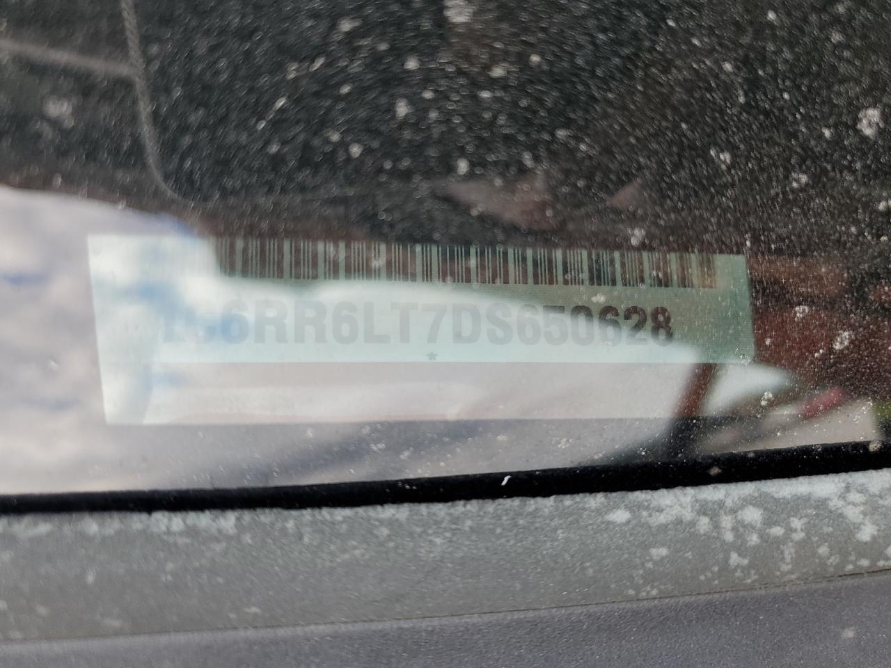 2013 Ram 1500 Slt VIN: 1C6RR6LT7DS650628 Lot: 82360885