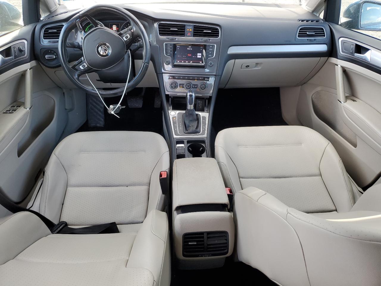 2015 Volkswagen E-Golf Sel Premium VIN: WVWPP7AU4FW910003 Lot: 87371215