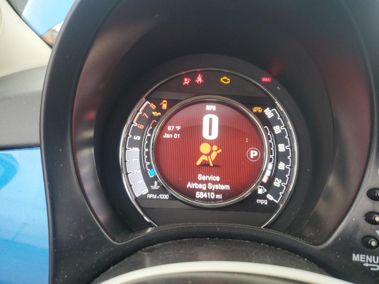 2017 Fiat 500 Pop VIN: 3C3CFFKR4HT530257 Lot: 90228785