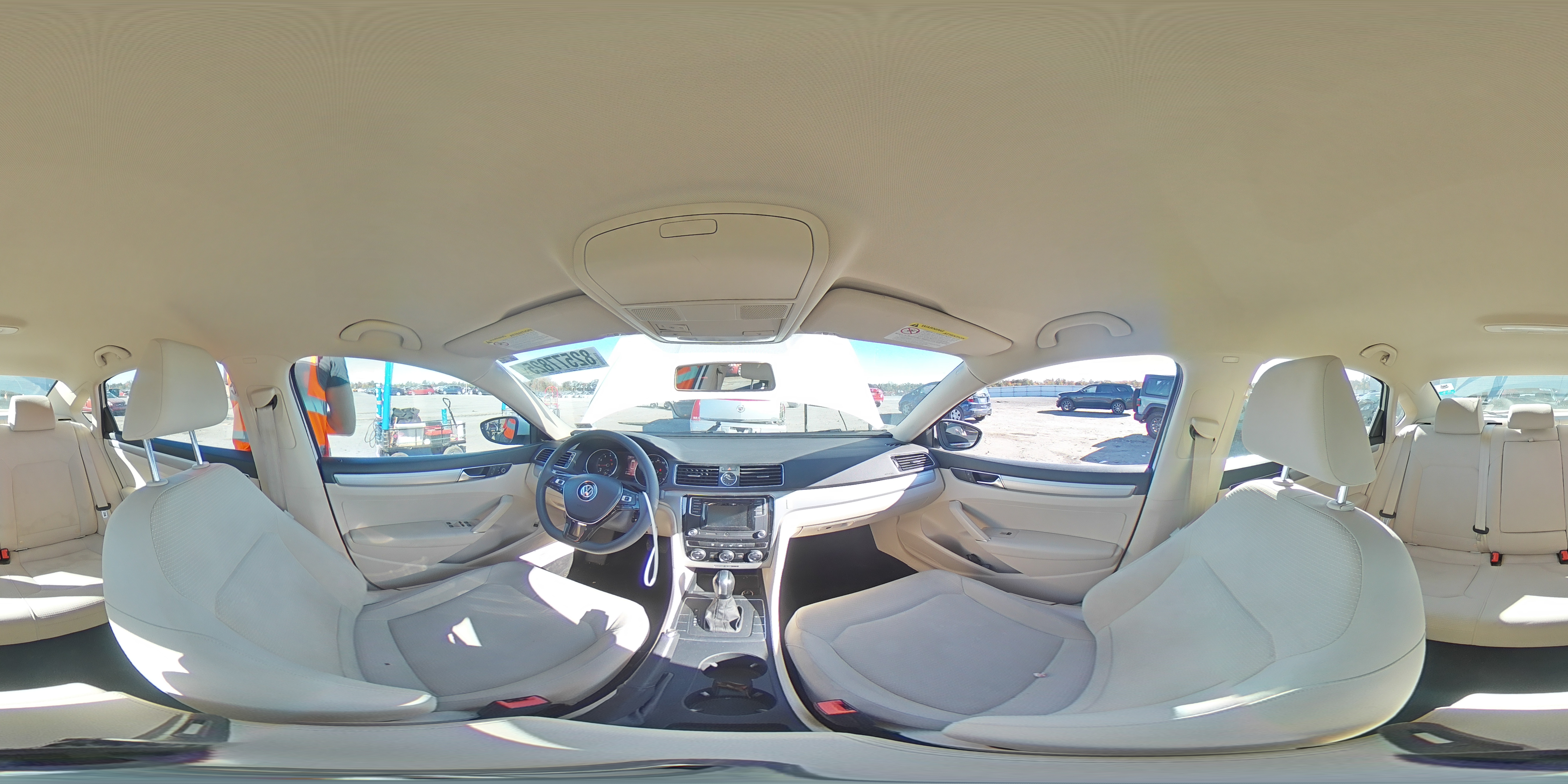 2017 Volkswagen Passat S VIN: 1VWAT7A34HC014438 Lot: 82577825