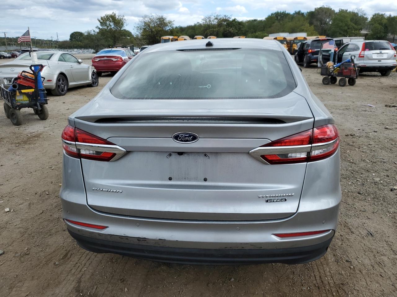 2020 Ford Fusion Titanium VIN: 3FA6P0SU6LR236829 Lot: 82195335