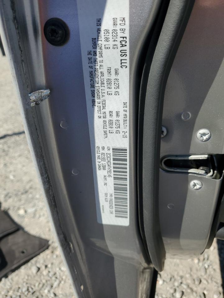 2015 Chrysler 300C VIN: 2C3CCAEG4FH792145 Lot: 82697895