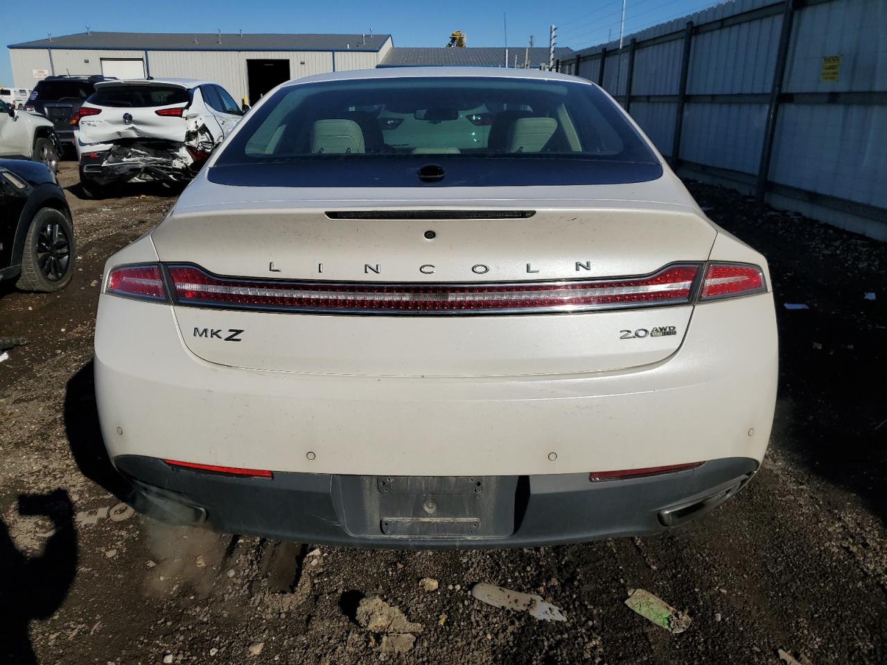 2016 Lincoln Mkz VIN: 3LN6L2J99GR609166 Lot: 89547715