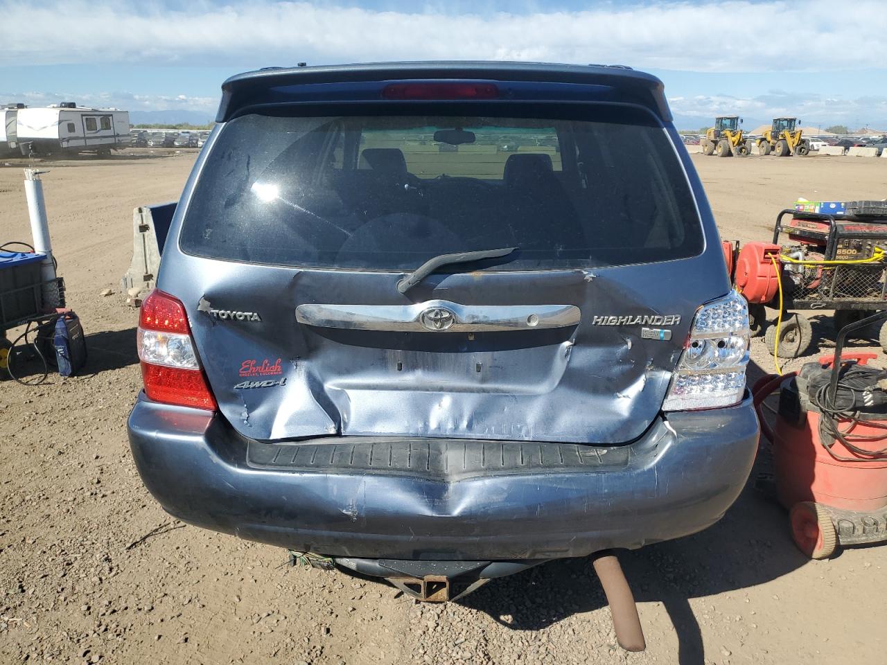 2006 Toyota Highlander Hybrid VIN: JTEEW21A760001447 Lot: 84757575