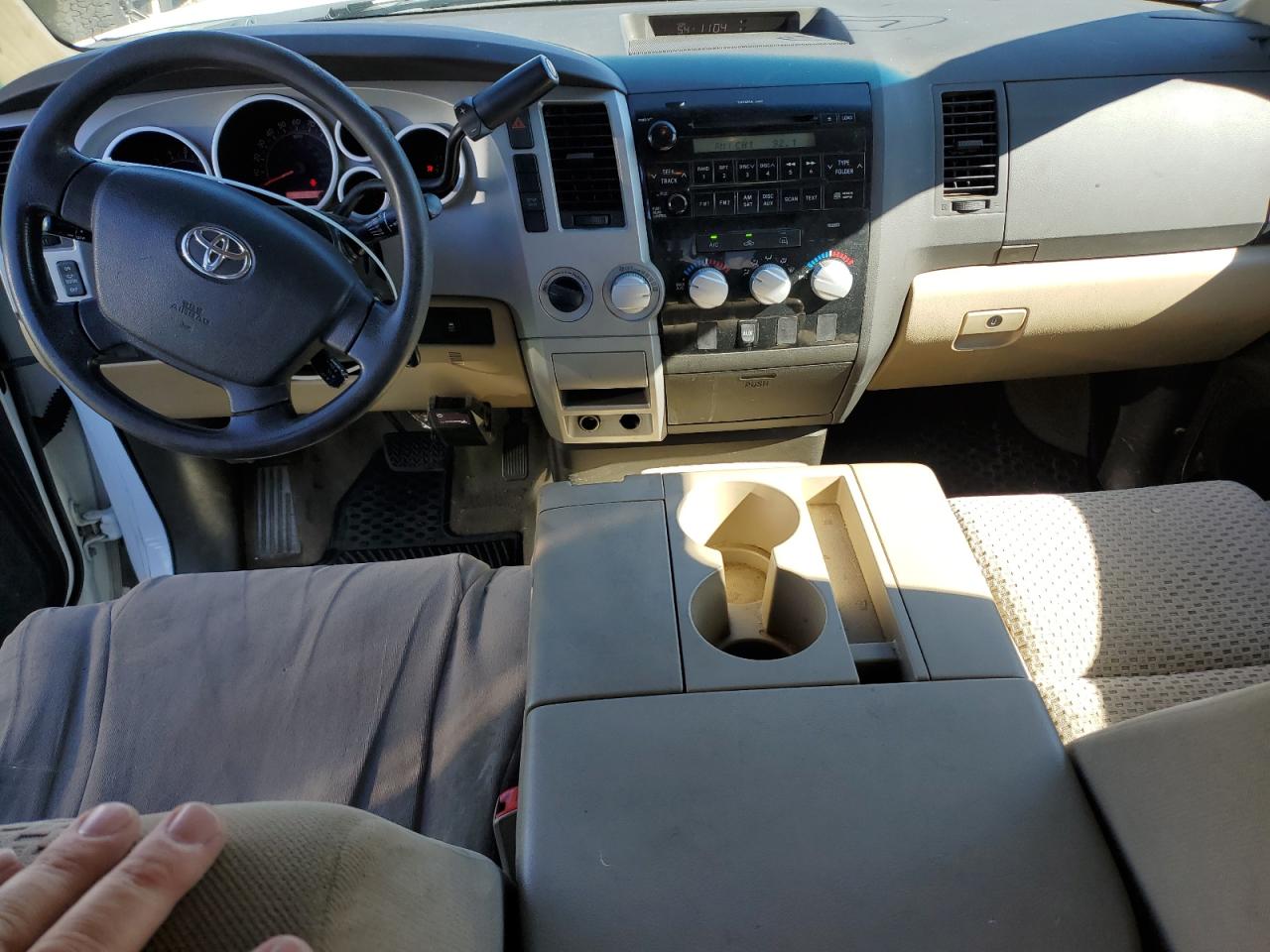 2007 Toyota Tundra Double Cab Sr5 VIN: 5TFBT54187X005500 Lot: 81154645