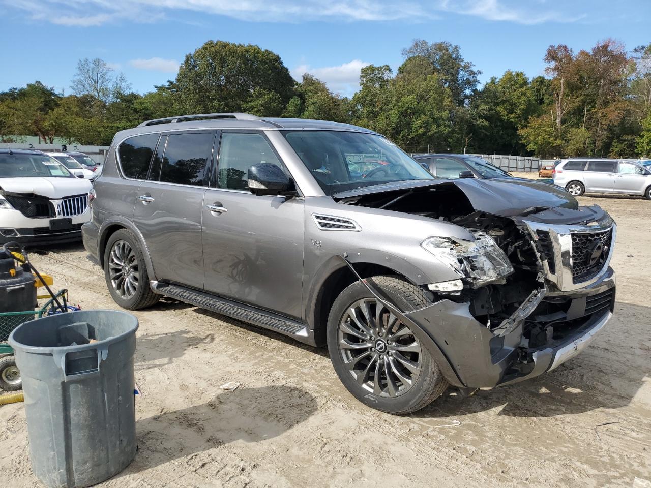 2018 Nissan Armada Sv VIN: JN8AY2NC7JX501699 Lot: 82315425