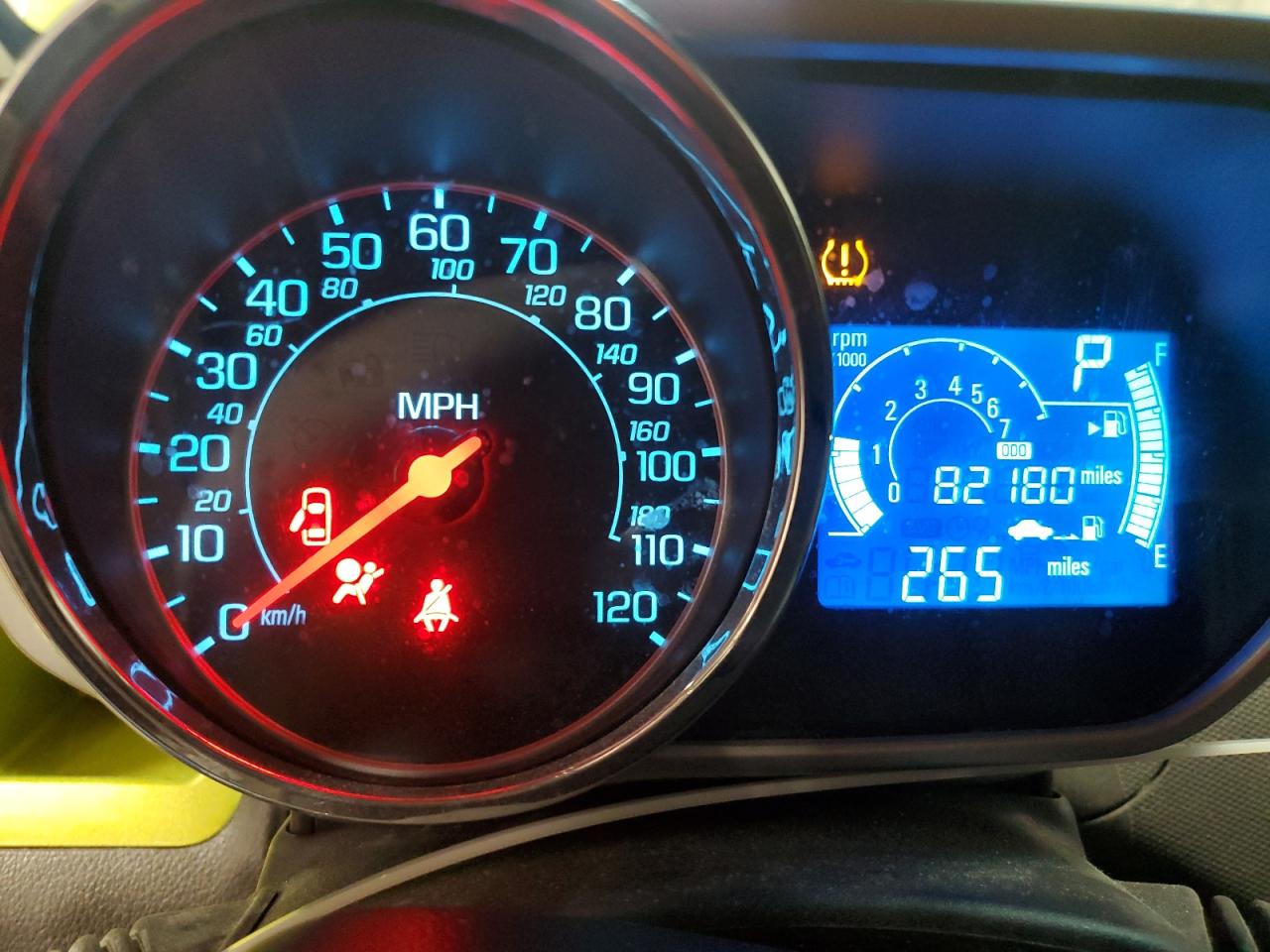 2013 Chevrolet Spark 1Lt VIN: KL8CD6S98DC500999 Lot: 82606895