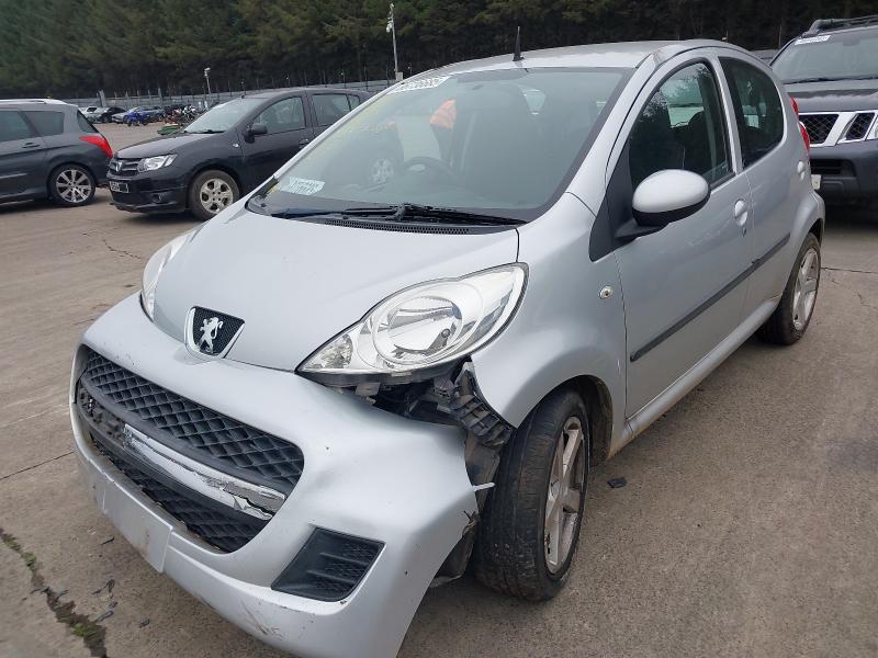 2010 PEUGEOT 107 1.0 URBAN 5DR 2-TRONIC for sale at Copart WHITBURN