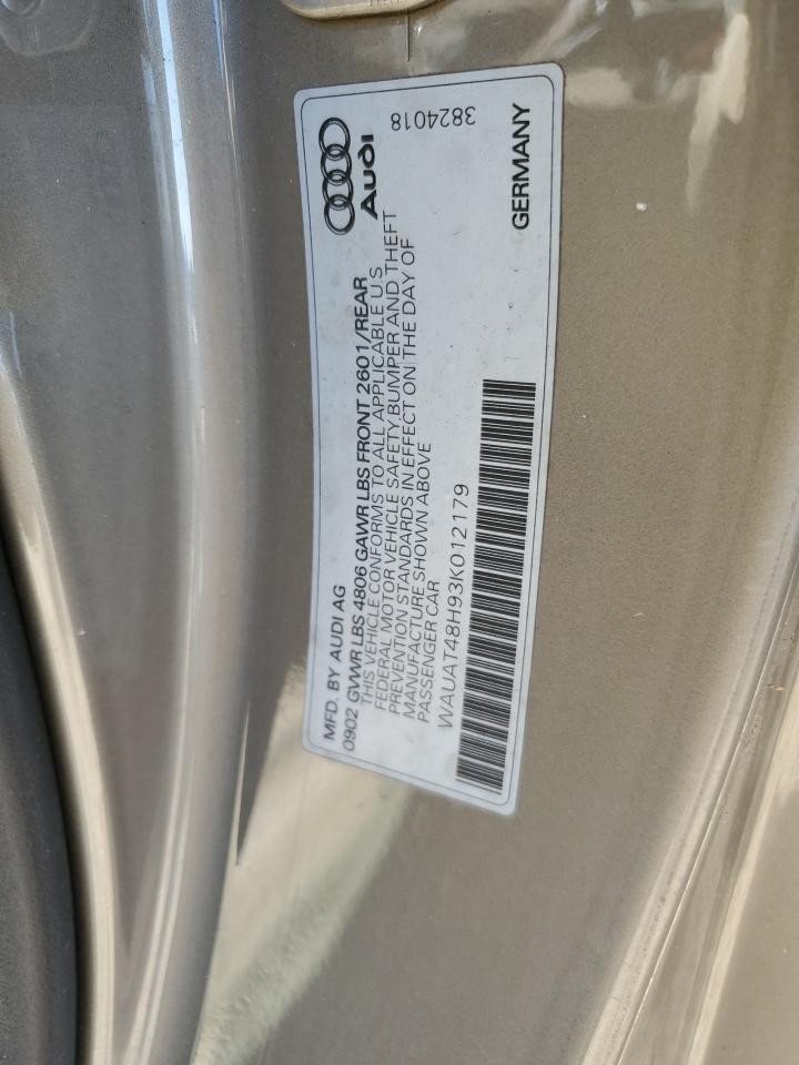 2003 Audi A4 3.0 Cabriolet VIN: WAUAT48H93K012179 Lot: 82676565