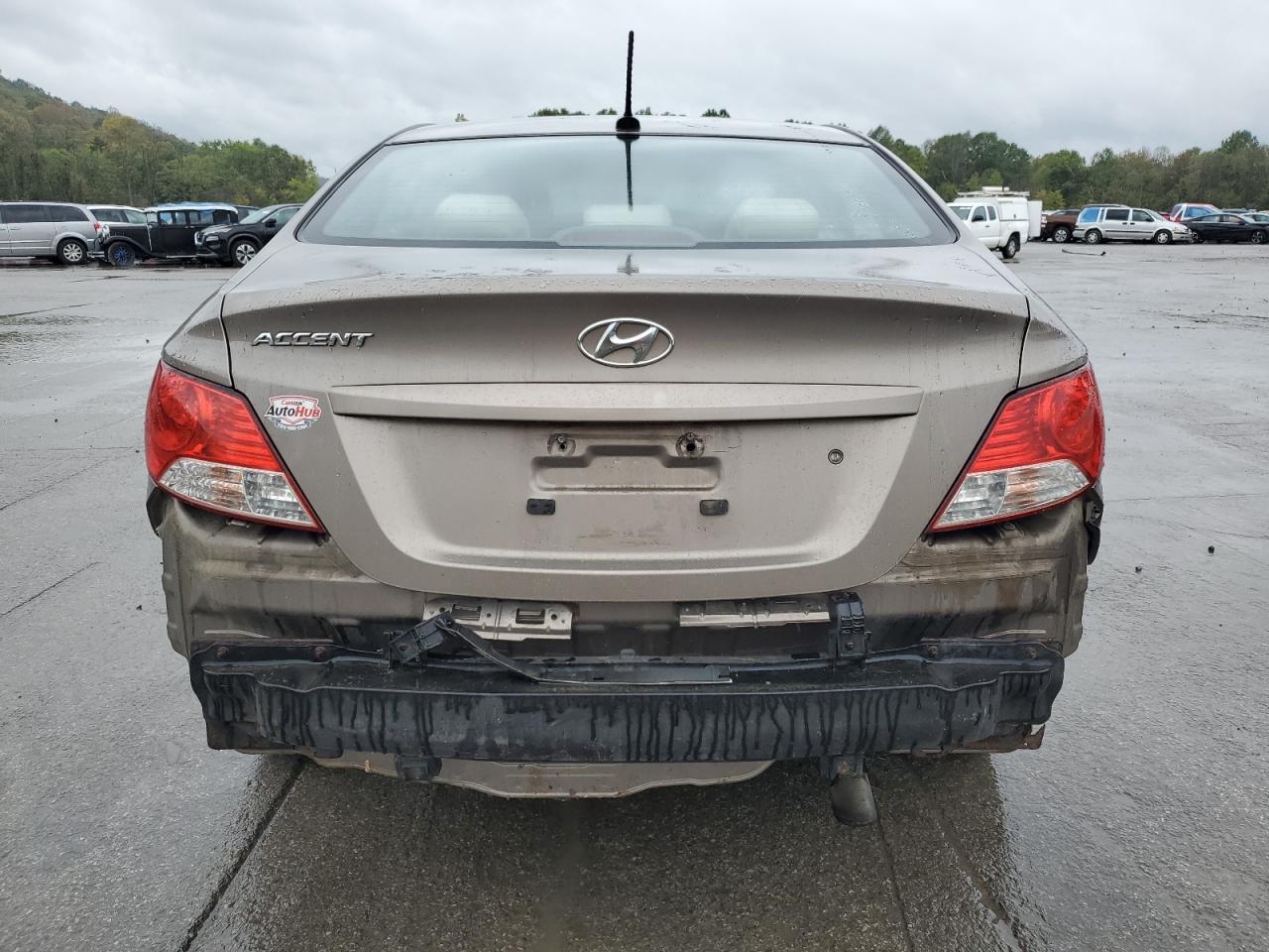 2014 Hyundai Accent Gls VIN: KMHCT4AE0EU613978 Lot: 82322635