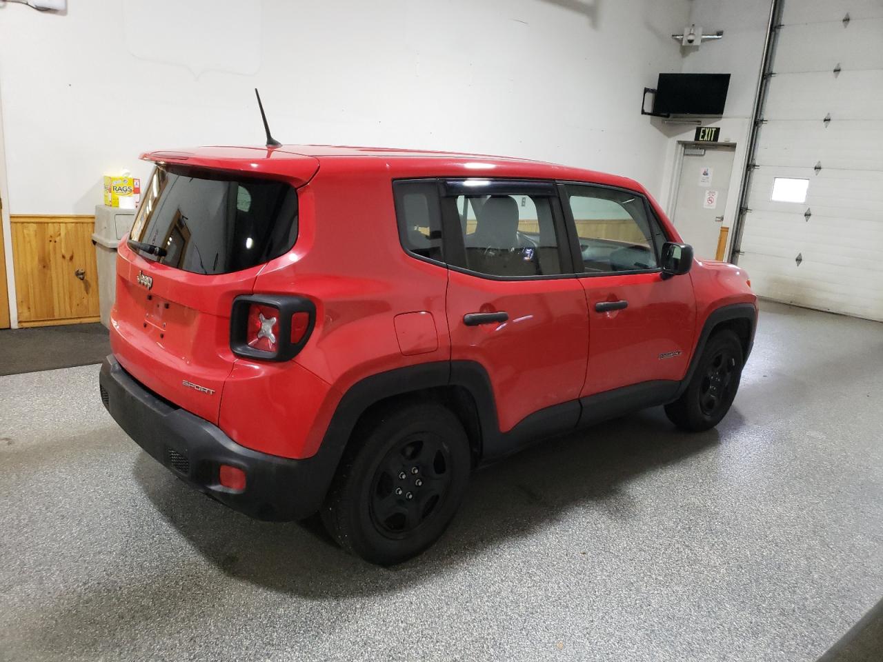 2017 Jeep Renegade Sport red suv gas ZACCJAAH2HPE99359 photo #4