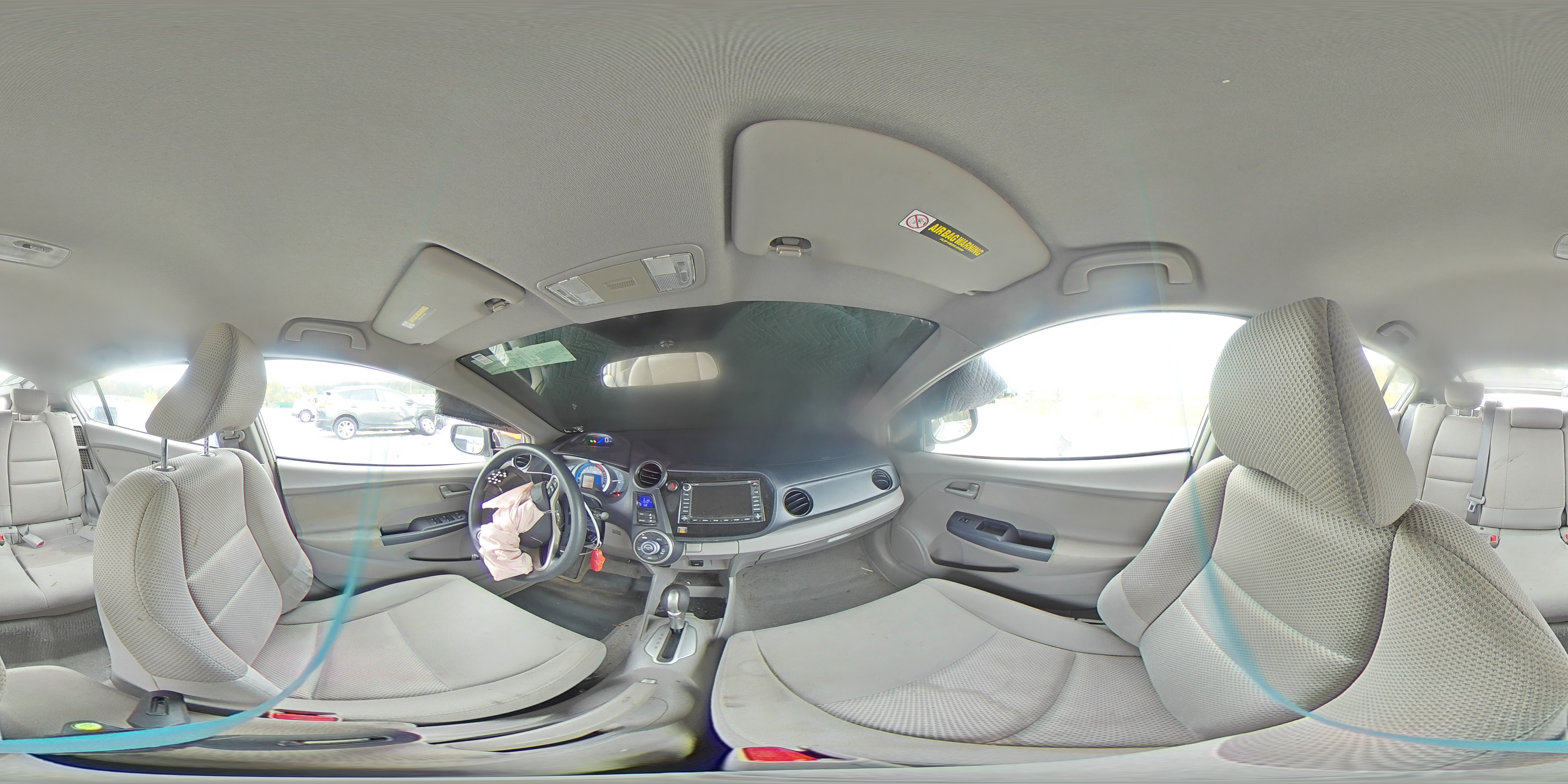 2010 Honda Insight Ex VIN: JHMZE2H72AS003802 Lot: 85243465