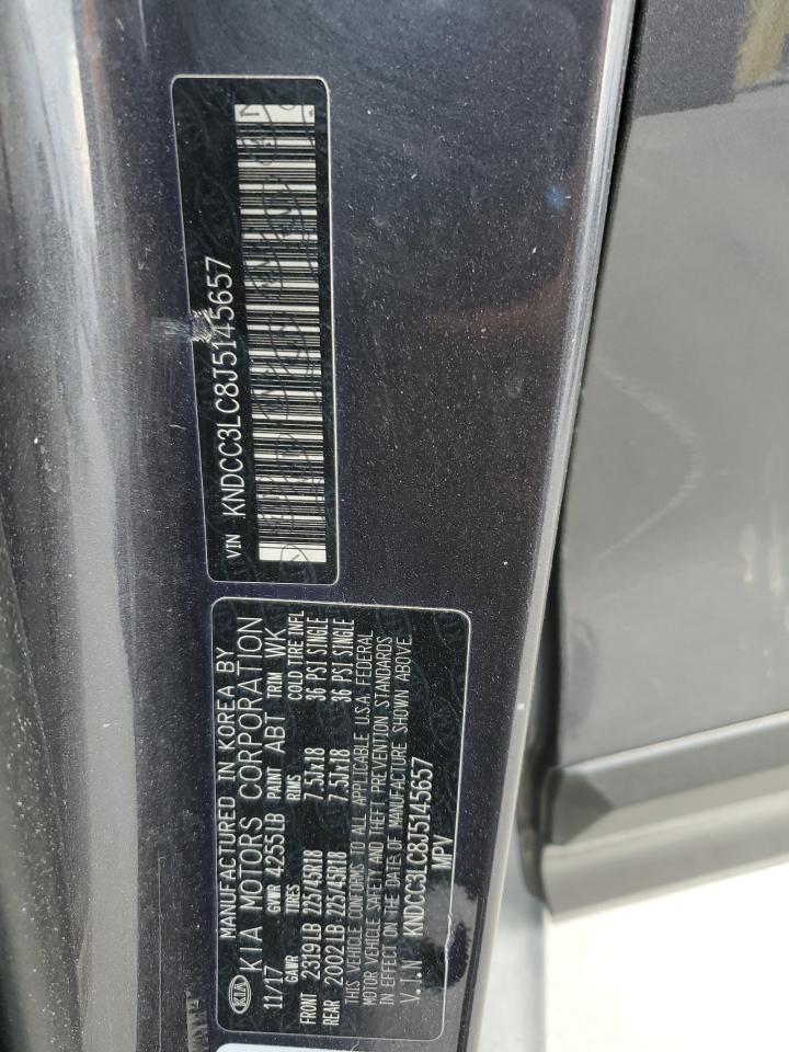 2018 Kia Niro Ex VIN: KNDCC3LC8J5145657 Lot: 86717325