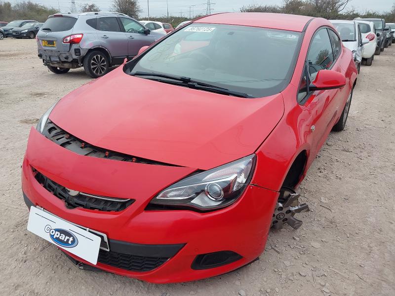 2013 VAUXHALL ASTRA GTC 1.4T 16V 140 SPORT 3DR AUTO for sale at Copart BRISTOL