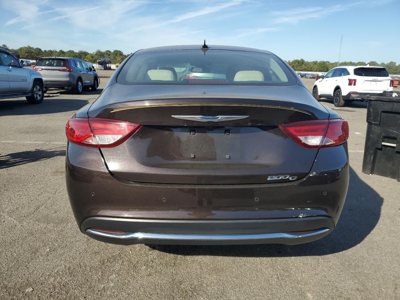 2015 Chrysler 200 C VIN: 1C3CCCCBXFN606649 Lot: 84811825