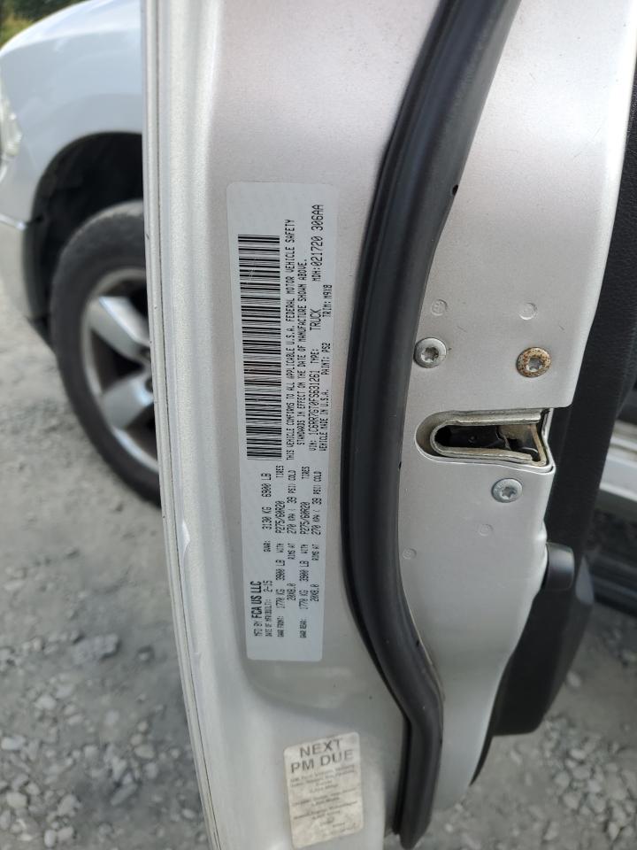 2015 Ram 1500 Slt VIN: 1C6RR7GT0FS631261 Lot: 85012475