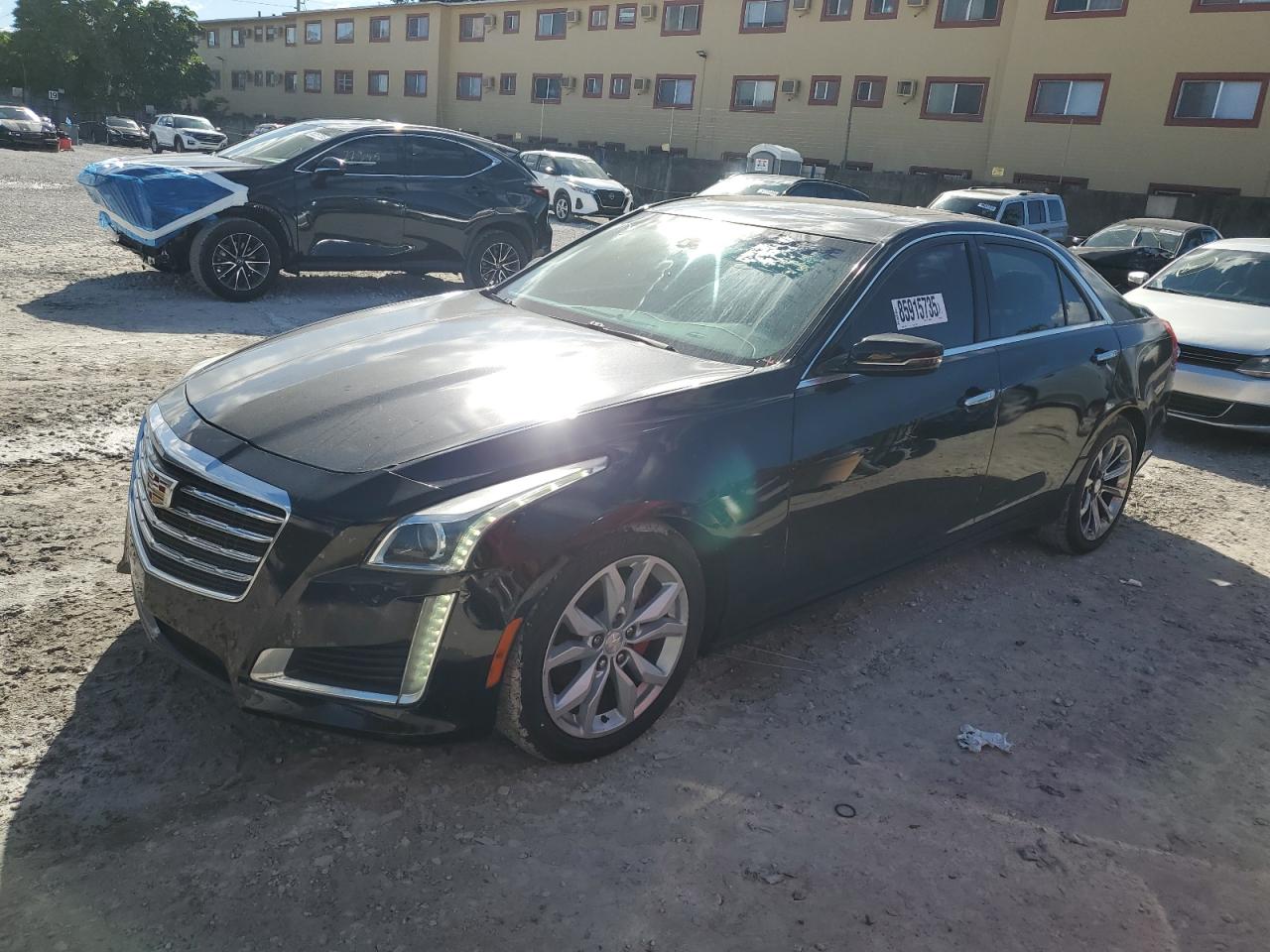 2019 Cadillac Cts Luxury black null gas 1G6AX5SX7K0105812 photo #1
