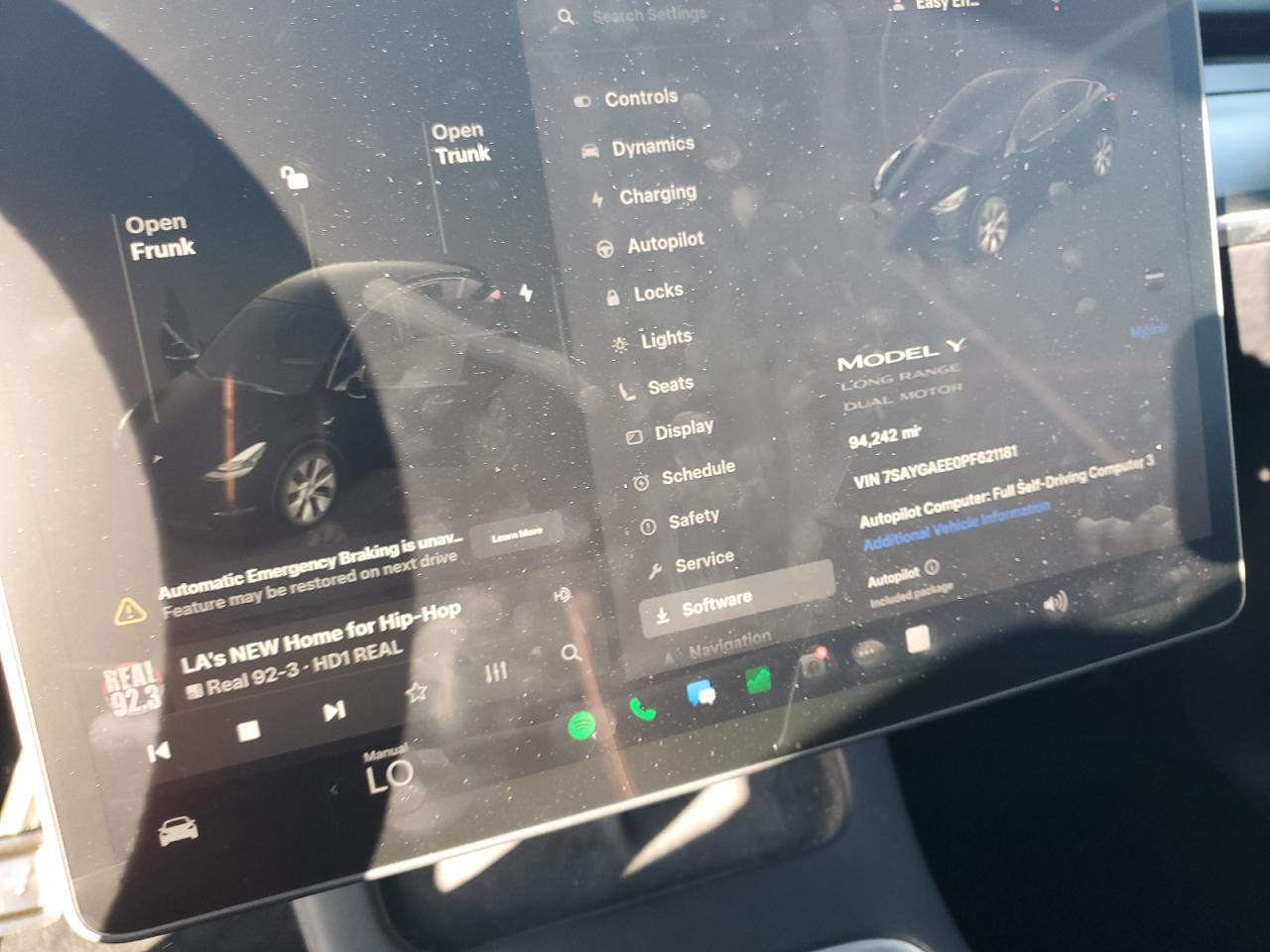 2023 Tesla Model Y VIN: 7SAYGAEE0PF621181 Lot: 89871235