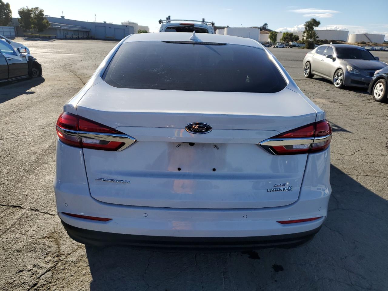 2019 Ford Fusion Se VIN: 3FA6P0LU4KR236082 Lot: 86073625