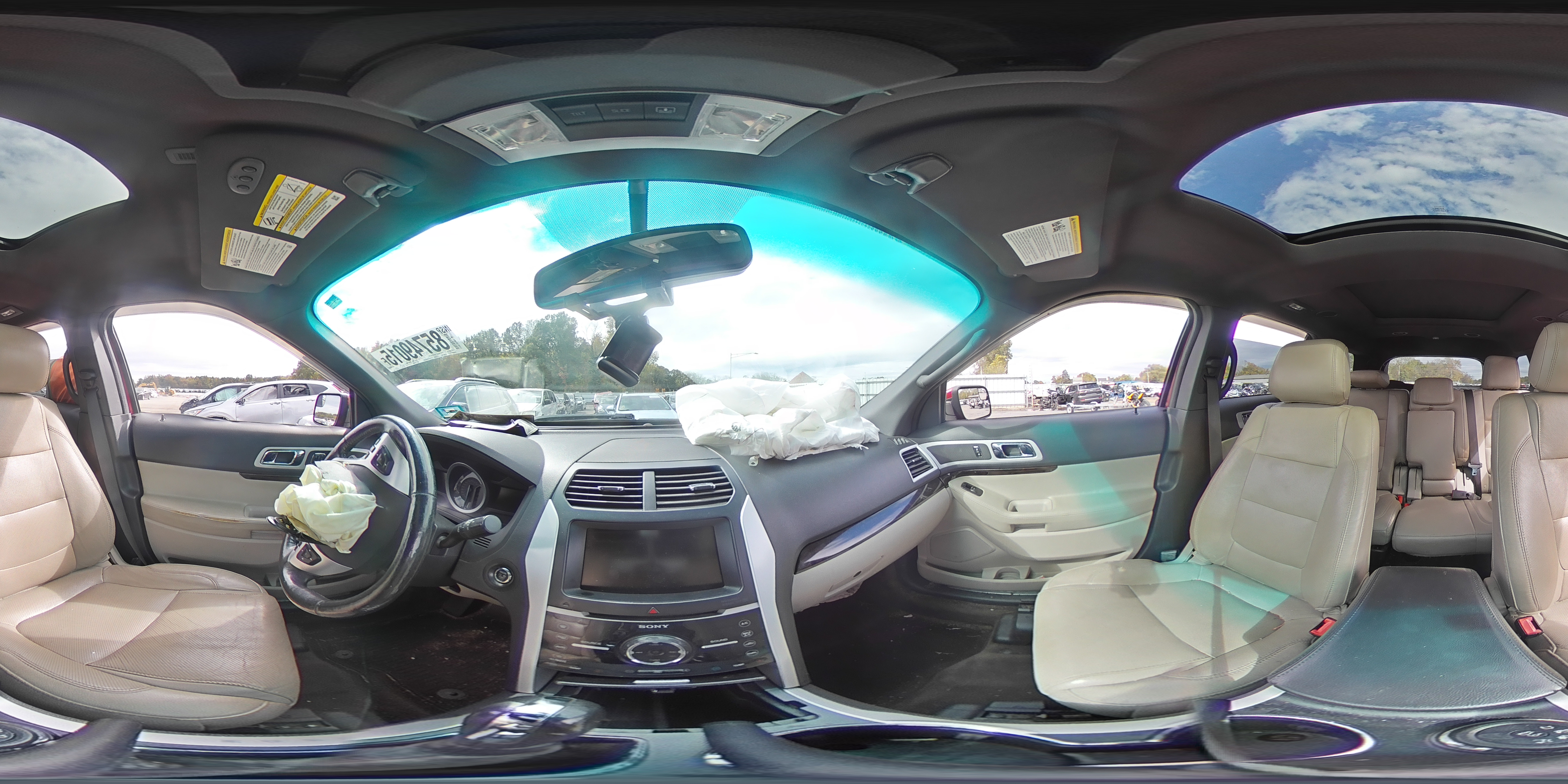 2015 Ford Explorer Limited VIN: 1FM5K8F85FGB55358 Lot: 85749015