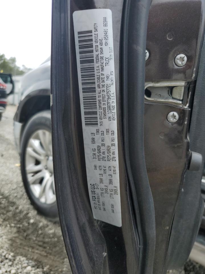 2017 Ram 1500 Longhorn VIN: 1C6RR7PT9HS757721 Lot: 84963015