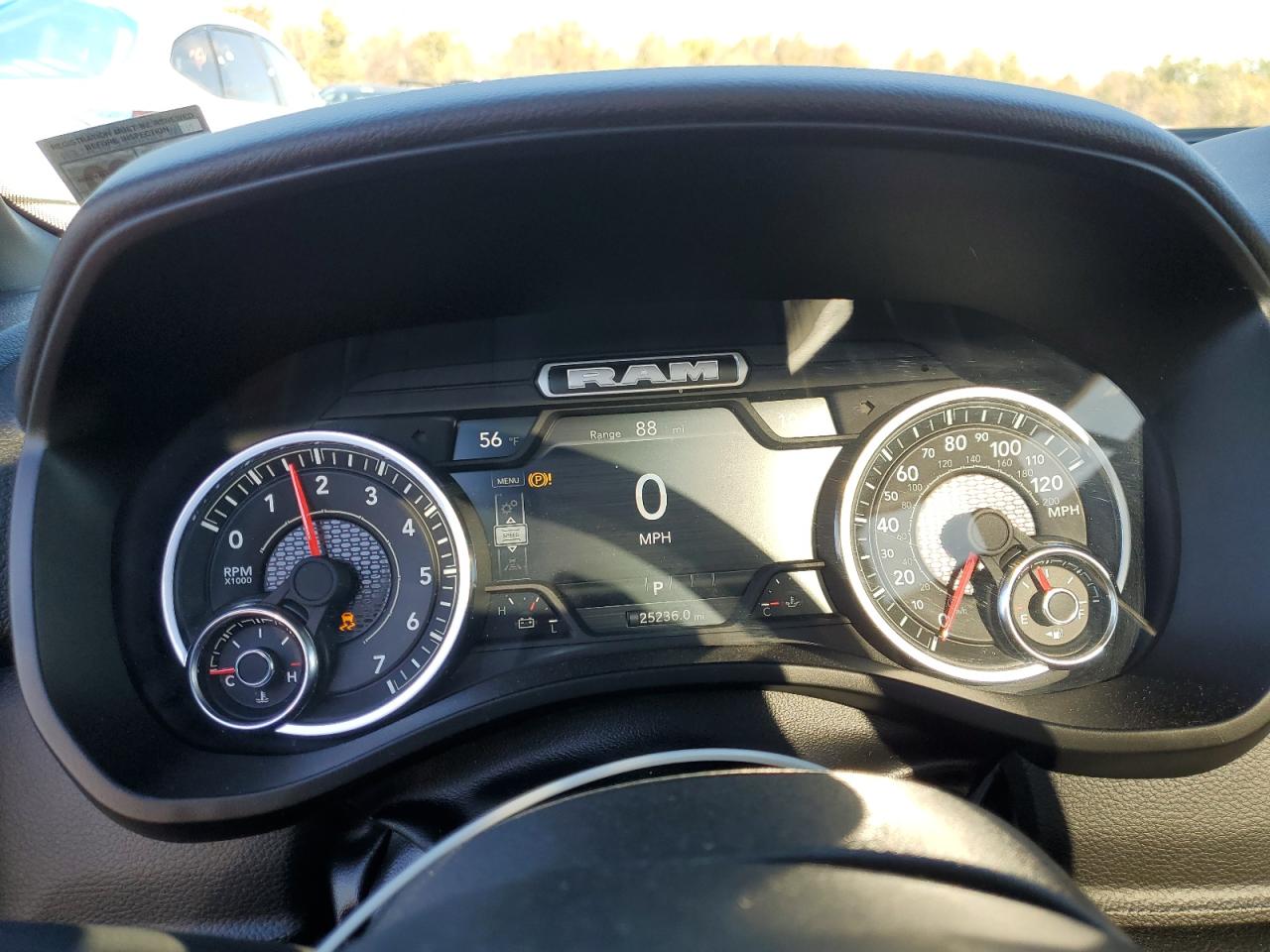 2025 Ram 1500 Big Horn/Lone Star VIN: 1C6SRFFP7SN544921 Lot: 89639375