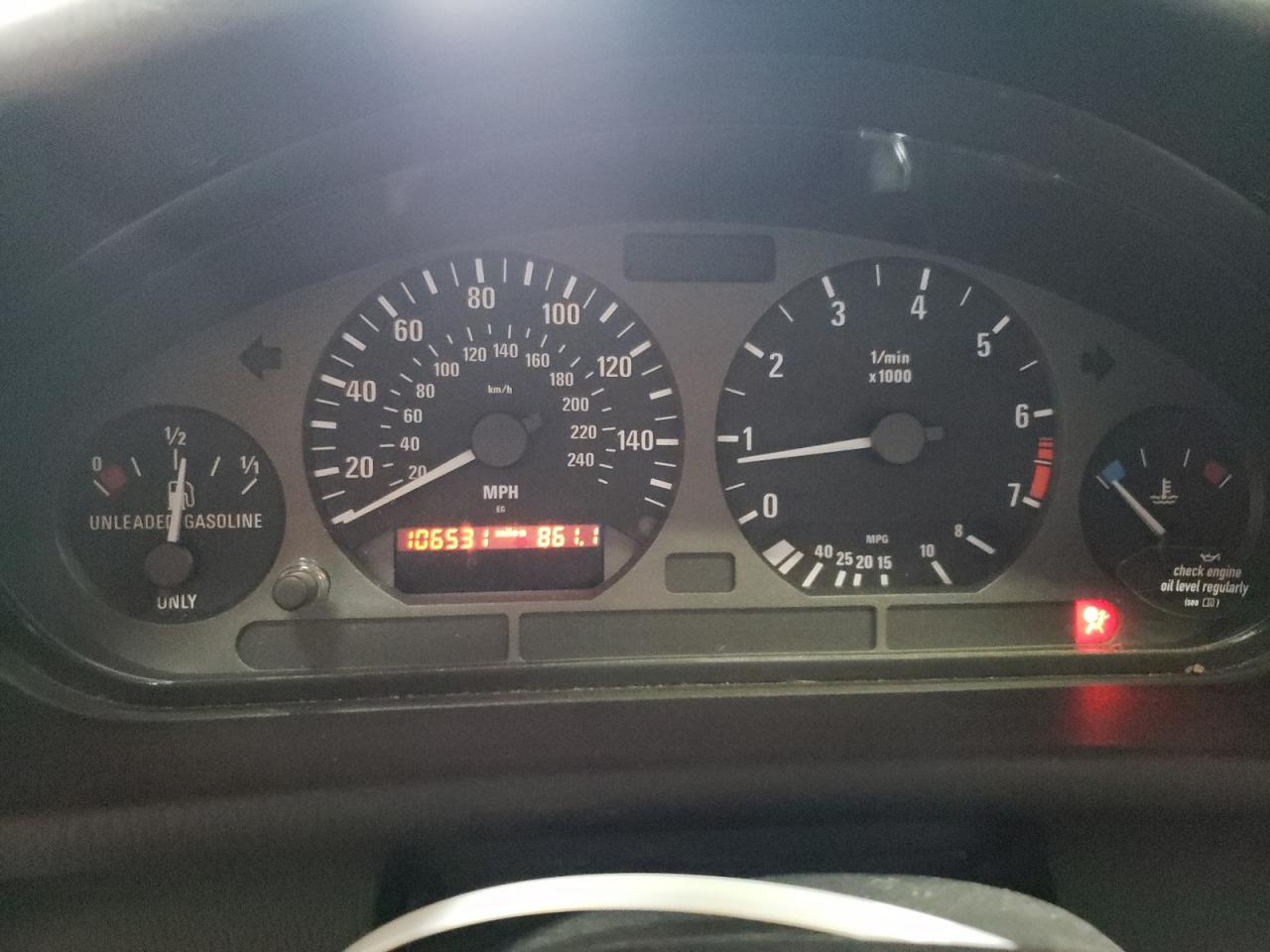 1997 BMW 328 Ic Automatic VIN: WBABK8324VET98352 Lot: 84574225