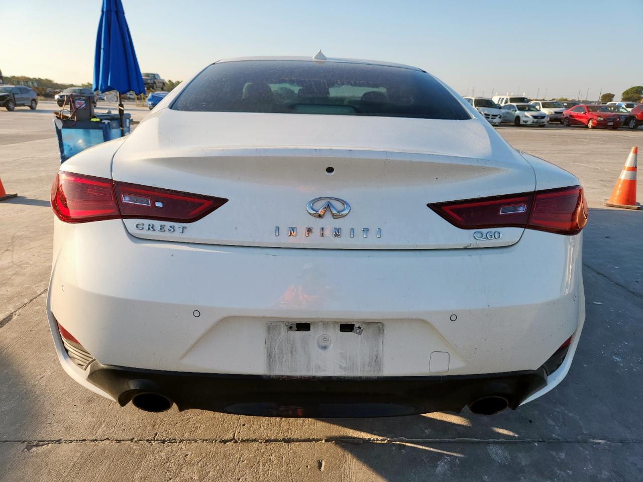 2022 Infiniti Q60 Luxe VIN: JN1EV7KK2NM600732 Lot: 85740365
