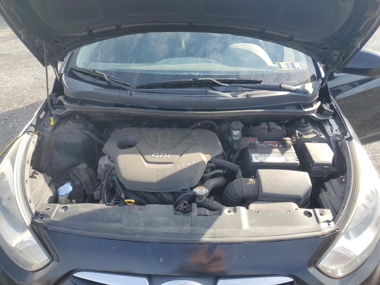 2012 Hyundai Accent Gls VIN: KMHCT5AE0CU018597 Lot: 85265065