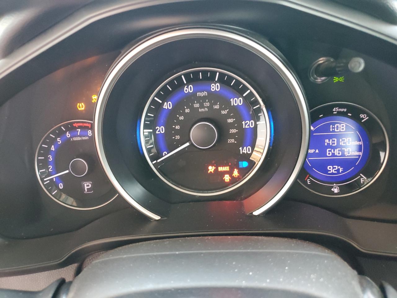 2016 Honda Fit Lx VIN: JHMGK5H56GS002791 Lot: 84712085