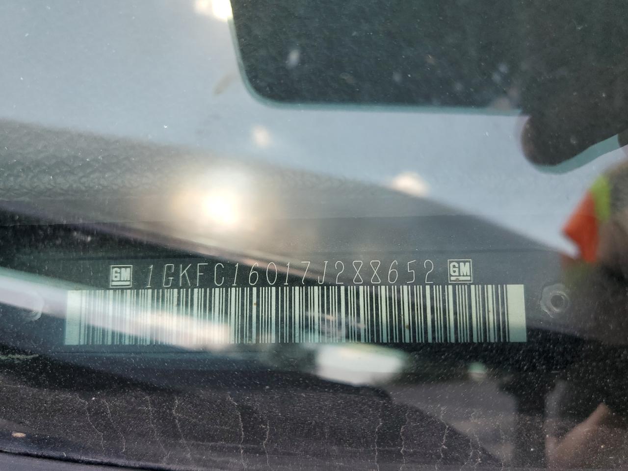 2007 GMC Yukon Xl C1500 VIN: 1GKFC16017J288652 Lot: 85152585