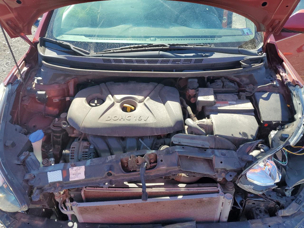 2015 Hyundai Elantra Se VIN: 5NPDH4AE6FH591331 Lot: 82383545