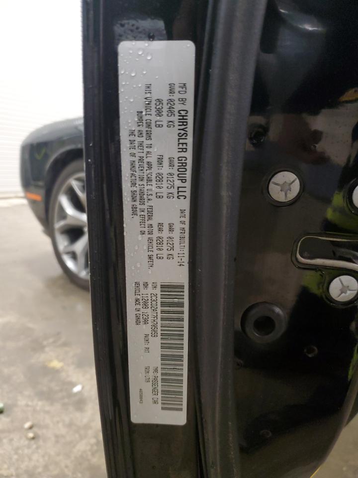 2015 Dodge Challenger Sxt VIN: 2C3CDZAT7FH705059 Lot: 82156575