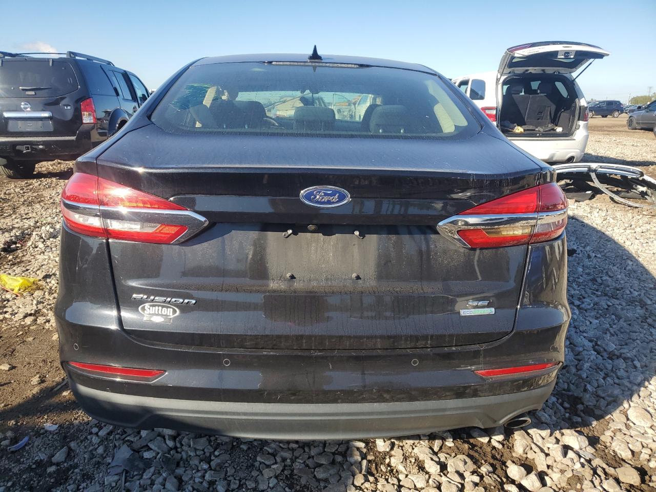 2019 Ford Fusion Se VIN: 3FA6P0HD2KR247722 Lot: 82368675