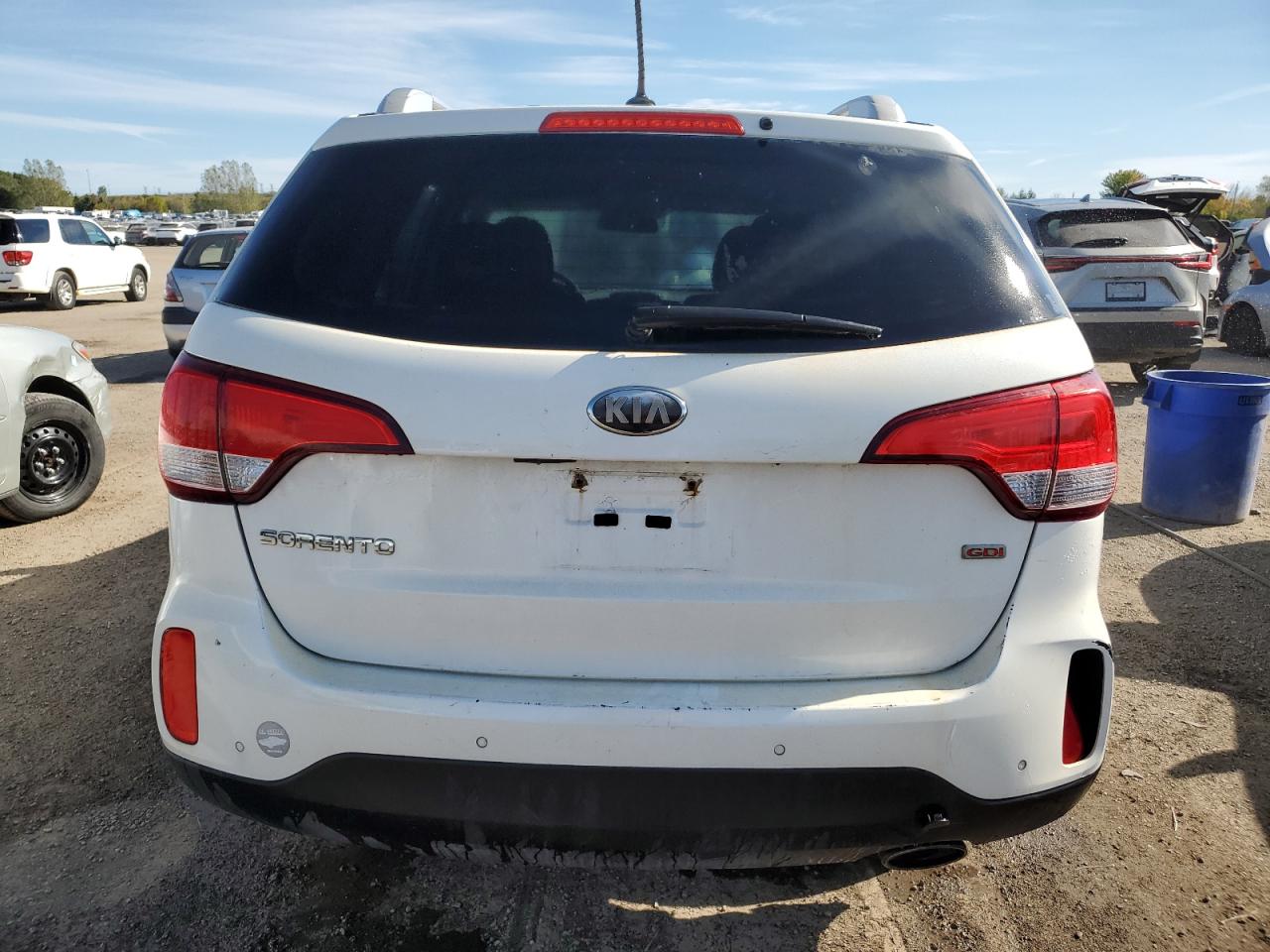 2014 Kia Sorento Lx VIN: 5XYKT3A68EG473697 Lot: 81850885