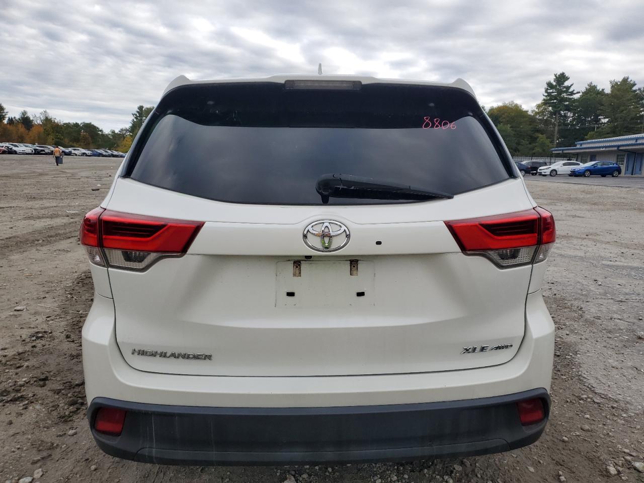 2017 Toyota Highlander Se VIN: 5TDJZRFH7HS513489 Lot: 84855045